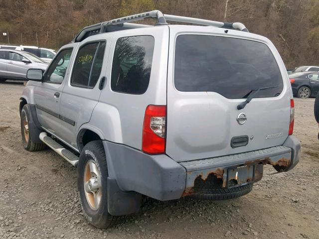 5N1ED28Y03C692436 - 2003 NISSAN XTERRA XE GRAY photo 3