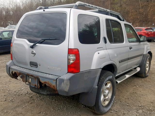 5N1ED28Y03C692436 - 2003 NISSAN XTERRA XE GRAY photo 4