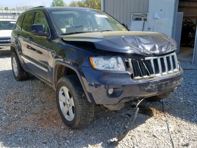 1J4RR4GT3BC509788 - 2011 JEEP GRAND CHER BLACK photo 1