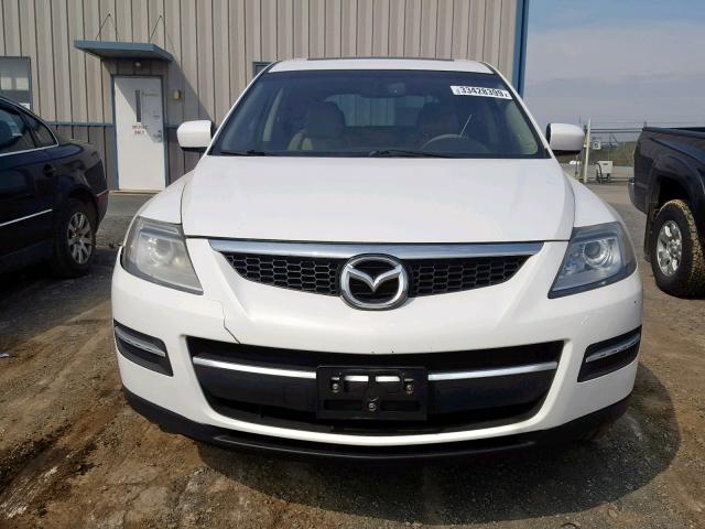 JM3TB38VX80130377 - 2008 MAZDA CX-9 WHITE photo 9