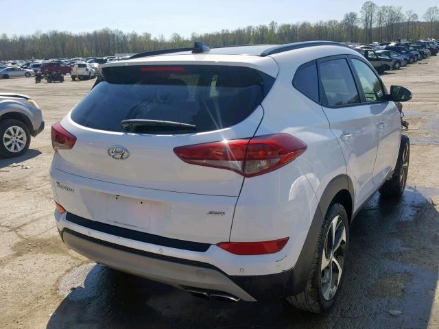 KM8J3CA27JU665898 - 2018 HYUNDAI TUCSON VAL WHITE photo 4