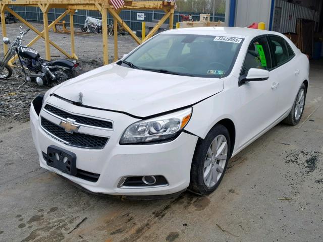 1G11E5SA5DF286075 - 2013 CHEVROLET MALIBU 2LT WHITE photo 2