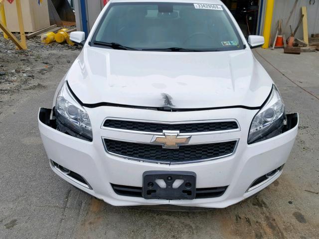 1G11E5SA5DF286075 - 2013 CHEVROLET MALIBU 2LT WHITE photo 9