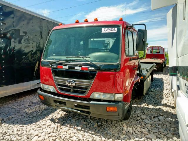 JNAMB80H97AH60597 - 2007 NISSAN DIESEL UD2000 RED photo 2