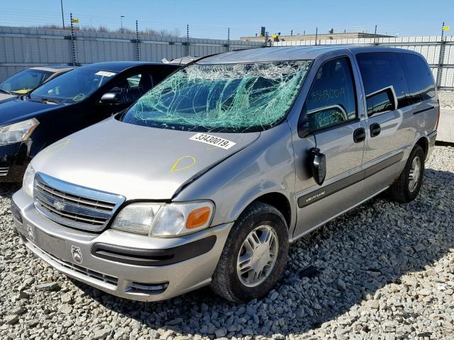 1GNDX03E54D118944 - 2004 CHEVROLET VENTURE SILVER photo 2