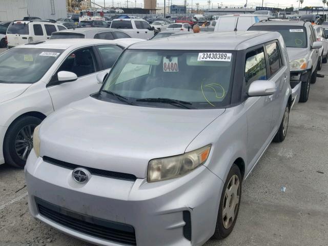 JTLZE4FE8B1136994 - 2011 TOYOTA SCION XB SILVER photo 2