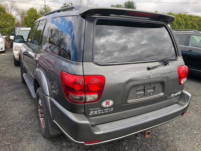 5TDBT48A05S250847 - 2005 TOYOTA SEQUOIA LI GRAY photo 3