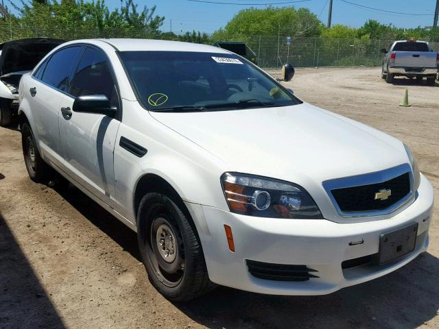 6G1MK5U21DL829616 - 2013 CHEVROLET CAPRICE PO WHITE photo 1