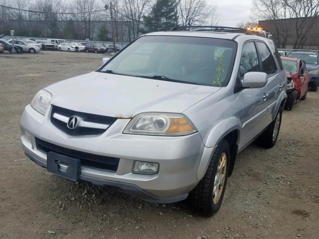 2HNYD18946H535296 - 2006 ACURA MDX TOURIN SILVER photo 2