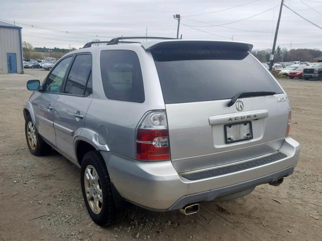 2HNYD18946H535296 - 2006 ACURA MDX TOURIN SILVER photo 3