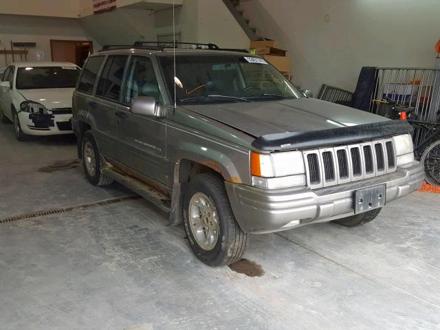 1J4GZ78YXVC556937 - 1997 JEEP GRAND CHER SILVER photo 1