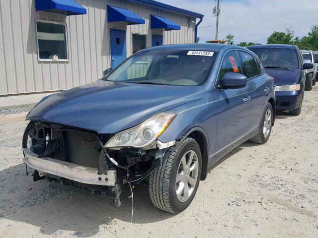 JNKAJ09E38M301994 - 2008 INFINITI EX35 BASE Mavi foto 2