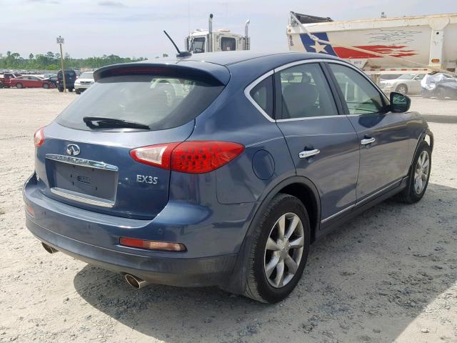 JNKAJ09E38M301994 - 2008 INFINITI EX35 BASE Mavi foto 4
