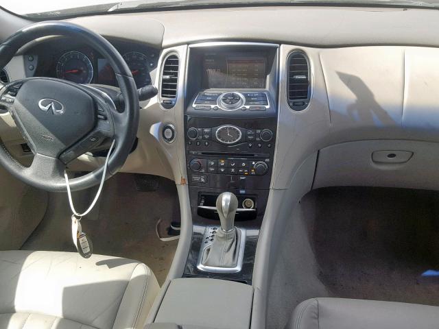 JNKAJ09E38M301994 - 2008 INFINITI EX35 BASE Mavi foto 9