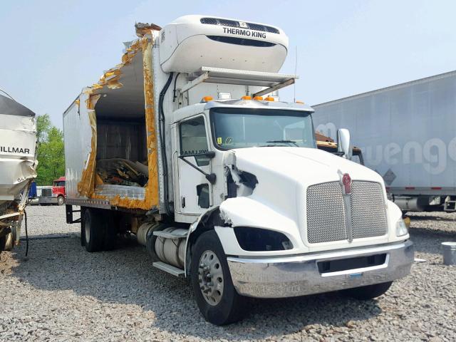 2NKHHM7X5EM420979 - 2014 KENWORTH CONSTRUCTI WHITE photo 1