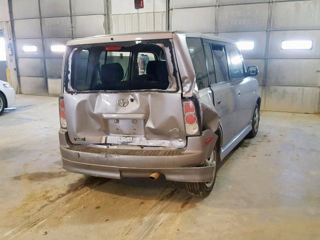 JTLKT324854003606 - 2005 TOYOTA SCION XB 灰色 照片 4