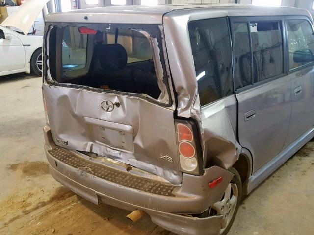 JTLKT324854003606 - 2005 TOYOTA SCION XB 灰色 照片 9