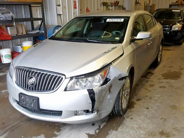 1G4GF5E34DF229731 - 2013 BUICK LACROSSE P SILVER photo 2