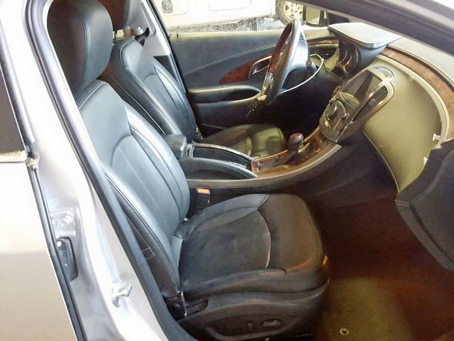 1G4GF5E34DF229731 - 2013 BUICK LACROSSE P SILVER photo 5