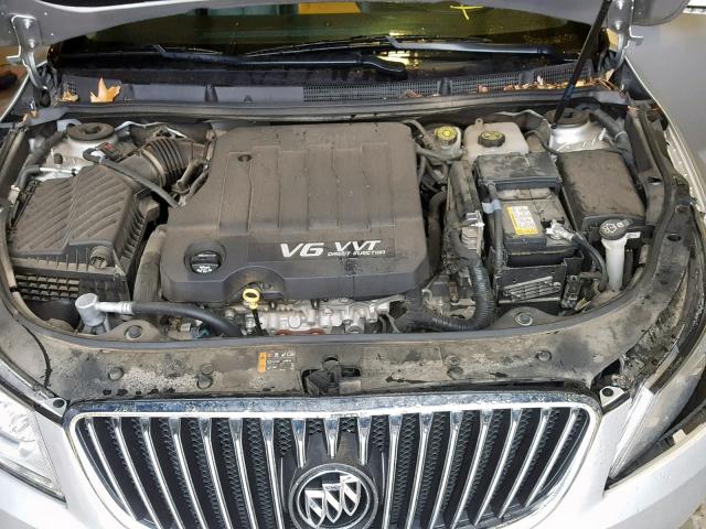 1G4GF5E34DF229731 - 2013 BUICK LACROSSE P SILVER photo 7