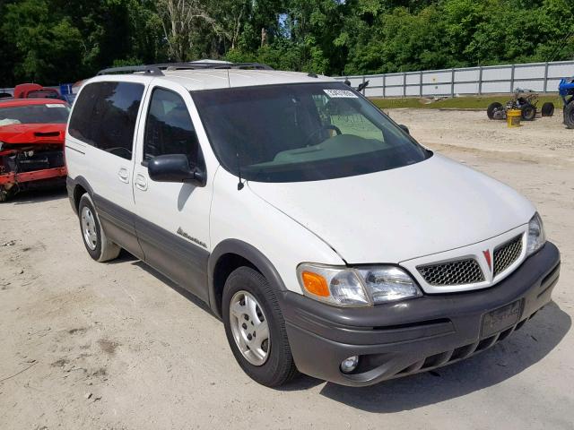 1GMDU03E13D292621 - 2003 PONTIAC MONTANA WHITE photo 1