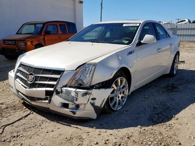 1G6DT57V790163929 - 2009 CADILLAC CTS HI FEA WHITE photo 2