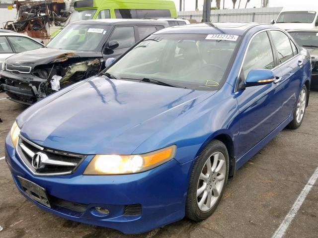 JH4CL96886C016751 - 2006 ACURA TSX BLUE photo 2