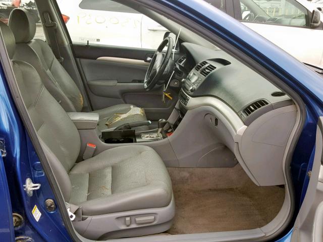JH4CL96886C016751 - 2006 ACURA TSX BLUE photo 5