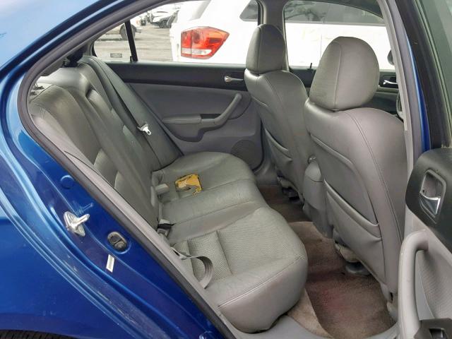 JH4CL96886C016751 - 2006 ACURA TSX BLUE photo 6