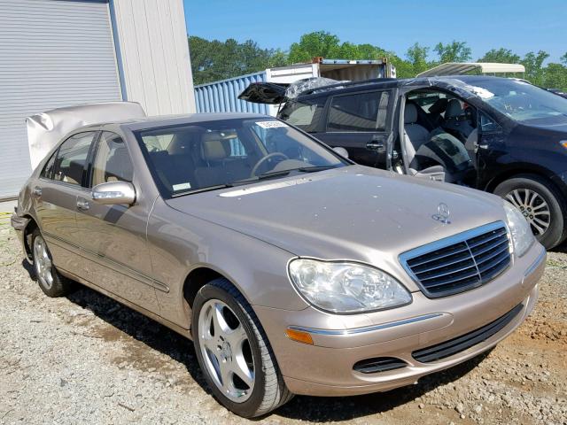 WDBNG70J34A410289 - 2004 MERCEDES-BENZ S 430 GOLD photo 1