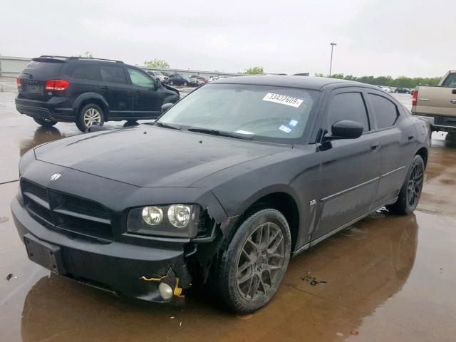 2B3CA3CV7AH227171 - 2010 DODGE CHARGER SX BLACK photo 2