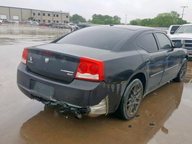 2B3CA3CV7AH227171 - 2010 DODGE CHARGER SX BLACK photo 4