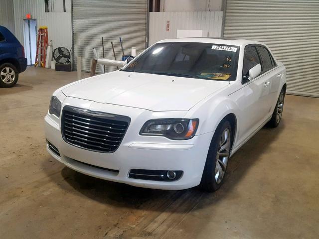 2C3CCABG0EH320852 - 2014 CHRYSLER 300 S WHITE photo 2