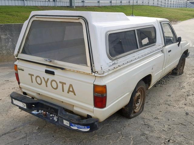 JT4RN50R8G0149206 - 1986 TOYOTA PICKUP 1/2 WHITE photo 4