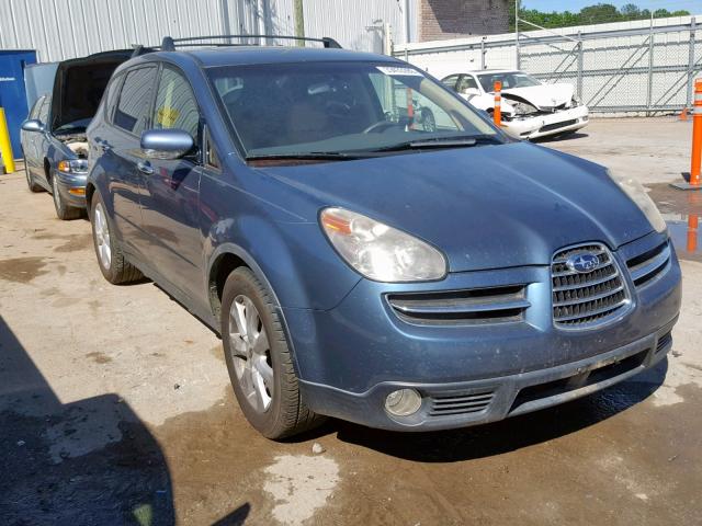 4S4WX86C164429649 - 2006 SUBARU B9 TRIBECA BLUE photo 1