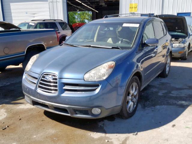 4S4WX86C164429649 - 2006 SUBARU B9 TRIBECA BLUE photo 2