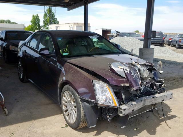 1G6DM5EG6A0130765 - 2010 CADILLAC CTS PERFOR BURGUNDY photo 1