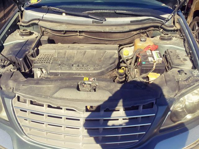 2C8GF68494R634926 - 2004 CHRYSLER PACIFICA BLUE photo 7