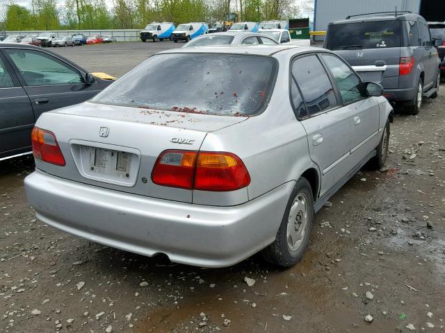 2HGEJ6617XH539874 - 1999 HONDA CIVIC BASE SILVER photo 4