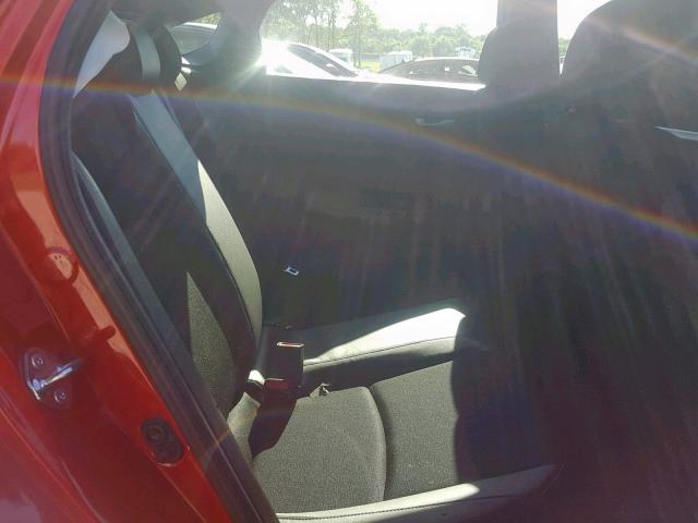 2HGFC2F83KH506688 - 2019 HONDA CIVIC SPOR RED photo 6