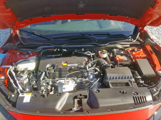 2HGFC2F83KH506688 - 2019 HONDA CIVIC SPOR RED photo 7