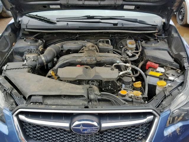 JF1GPAA60G8238077 - 2016 SUBARU IMPREZA BLUE photo 7