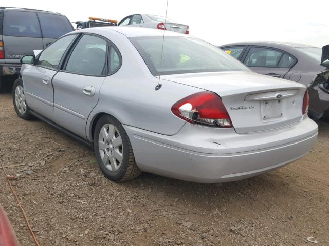 1FAFP52214G186376 - 2004 FORD TAURUS LX SILVER photo 3