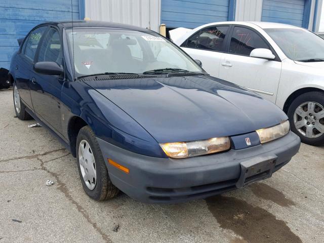 1G8ZH5281VZ355904 - 1997 SATURN SL1 BLUE photo 1