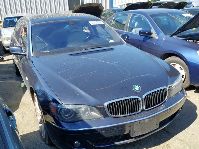 WBAHN83567DT68094 - 2007 BMW 750 BLUE photo 1