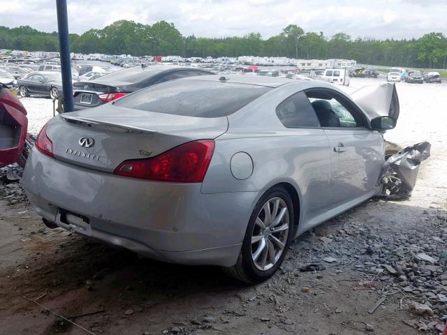 JN1CV6EK7DM922729 - 2013 INFINITI G37 JOURNE SILVER photo 4