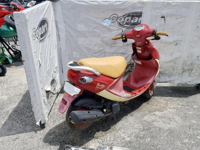 RFVPAC60481000504 - 2008 GENUINE SCOOTER CO. BUDDY 150 RED photo 4