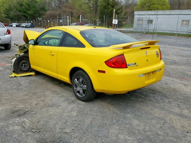 1G2AL18FX87154166 - 2008 PONTIAC G5 YELLOW photo 3