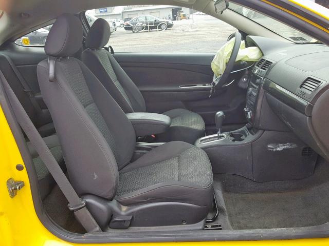 1G2AL18FX87154166 - 2008 PONTIAC G5 YELLOW photo 5