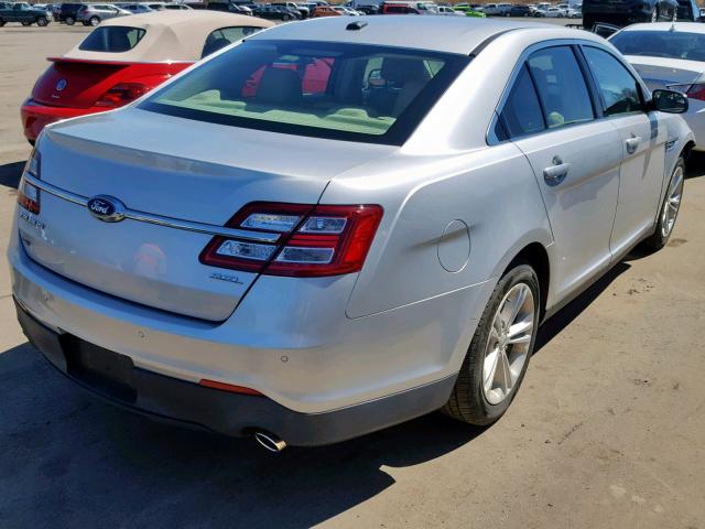 1FAHP2E83FG142809 - 2015 FORD TAURUS SEL SILVER photo 4